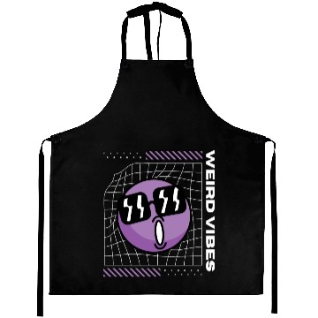 Discover Weird Vibes Only Aprons