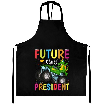 Discover Future Class President Back To School Aprons