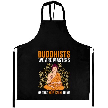 Discover Buddha Buddhism Aprons