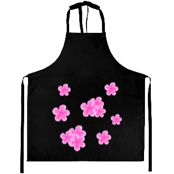 Discover cute pink summer flowers Aprons