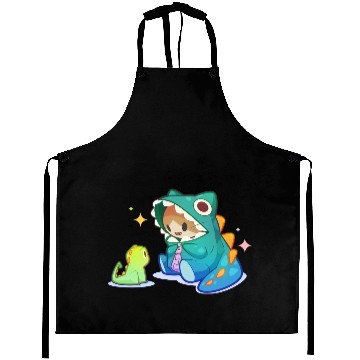 Discover Dino Cat Aprons
