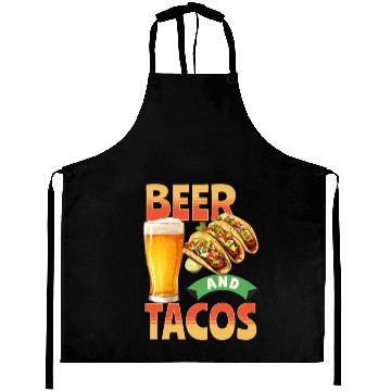 Discover Beer and Tacos Aprons