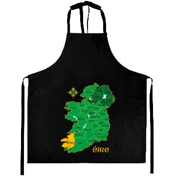 Discover Kerry Ireland County Irish Travel Aprons