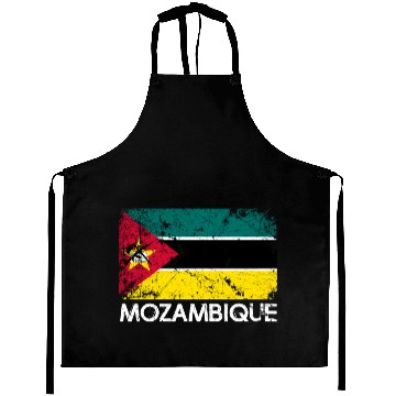Discover Mozambican Flag Made In Mozambique Aprons