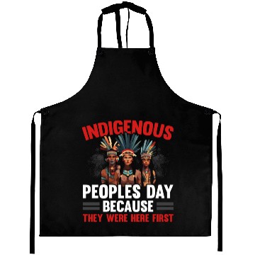 Discover Aboriginal Indians Indigenous Native American Day Aprons