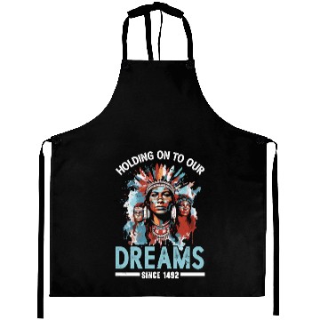 Discover Aboriginal Indians Indigenous Native American Day Aprons