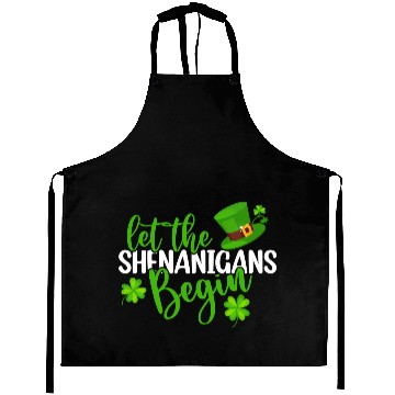 Discover Let The Shenanigans Begin St Patricks Day Irish Py Aprons