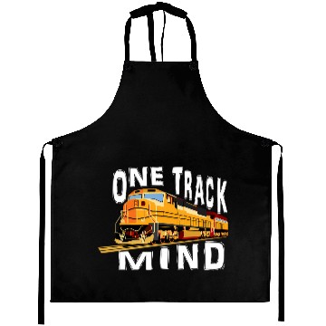 Discover One Track Mind Train Engine Aprons