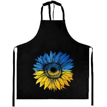 Discover Sunflower Ukraine Ukrainian Flag Stand With Ukrain Aprons