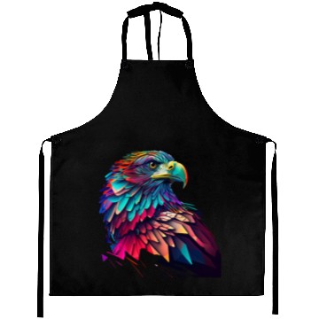 Discover psychedelic eagle Aprons