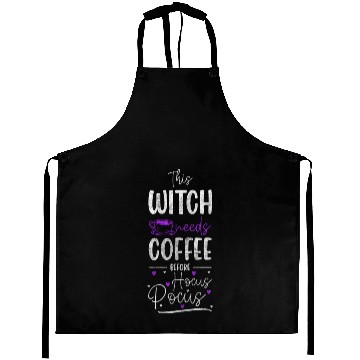Discover Witchcraft Broom Wiccan Aprons