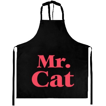 Discover Cat Lover Mr Cat Aprons