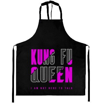 Discover Kung Fu Queen Aprons