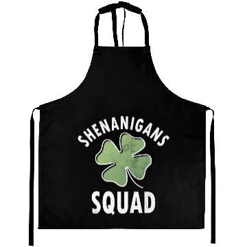 Discover Shenanigans Squad Irish Saint Patricks Day Aprons