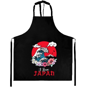 Discover I Love Japan Aprons
