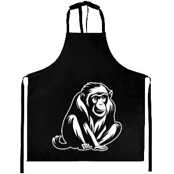Discover Ape Face Apes Apelike Jungle Primate Aprons