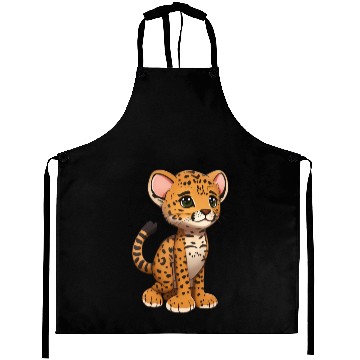 Discover Totally cute cheetah Aprons