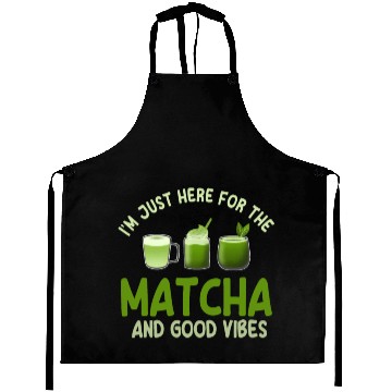 Discover Great Matcha Latte Lover Aprons
