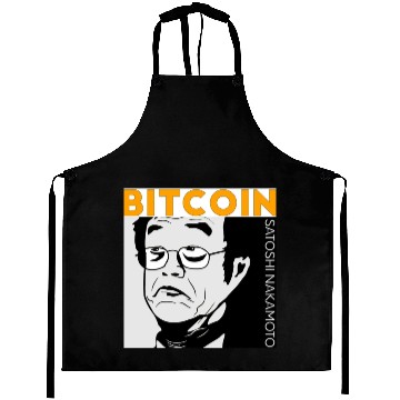 Discover Bitcoin Coin-Satoshi Nakamoto Aprons