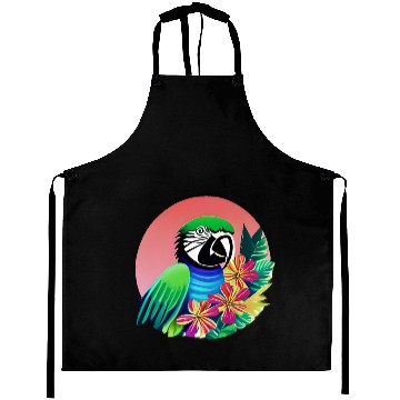 Discover Macaw in the Tropics Aprons