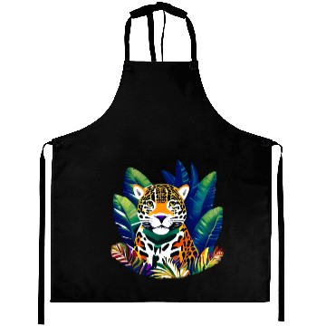 Discover Jaguar in the Tropics Aprons