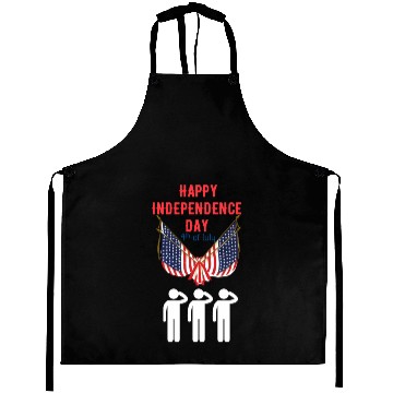 Discover Happy independence day Aprons