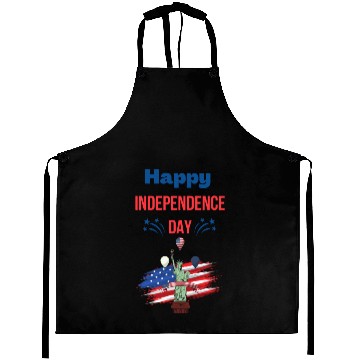 Discover Happy independence day Aprons