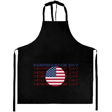 Discover Happy independence day Aprons