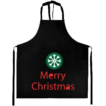Discover Christmas Snowflake Merry Christmas Aprons