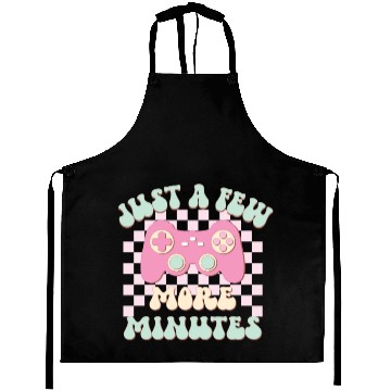 Discover Just A Few More Minutes, Happy Game Day Aprons