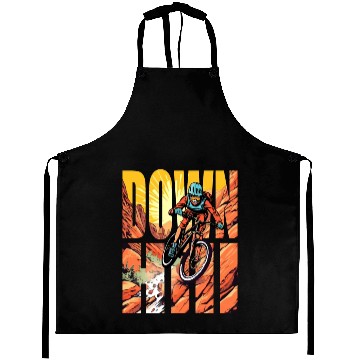 Discover Downhill - Mountain Bike Design Aprons