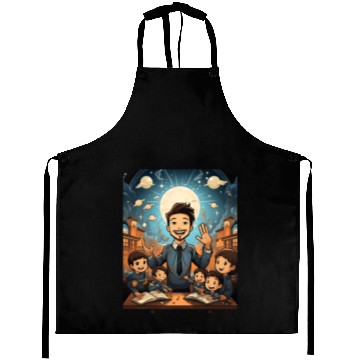 Discover Back to School Pre-K Kindergarten Teacher Student Aprons