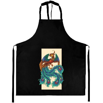Discover Design vector Illustration of Phoenix Aprons