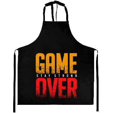 Discover Game over vector Aprons design