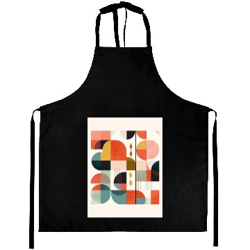 Discover Geometric mid century modern 1 Aprons