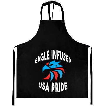 Discover Eagle Infused, USA Pride Aprons