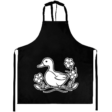 Discover Duck Bird Nature Pond Aprons