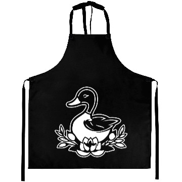 Discover Duck Bird Nature Pond Aprons
