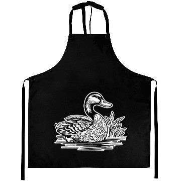 Discover Duck Bird Nature Pond Aprons