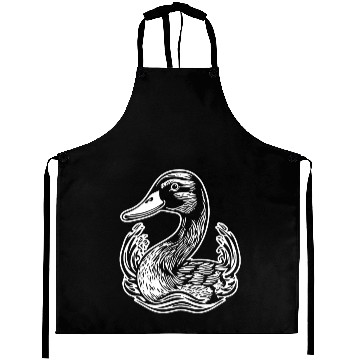 Discover Duck Bird Nature Pond Aprons