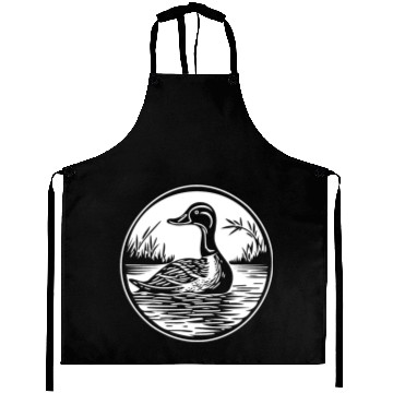 Discover Duck Bird Nature Pond Aprons