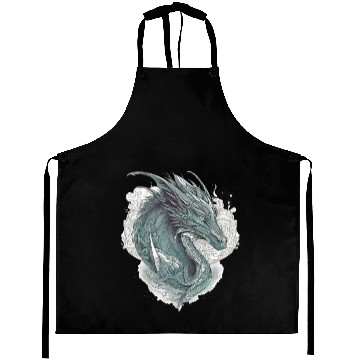 Discover mythical dragon Aprons