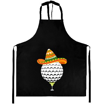 Discover Margarita Golf Ball Mexican Sombrero Aprons
