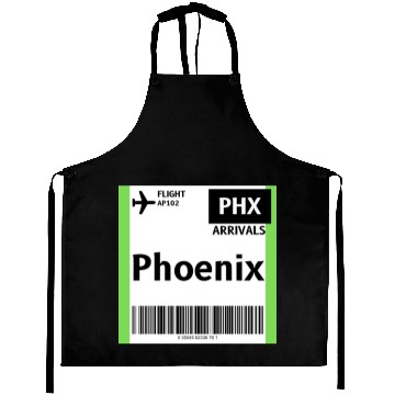 Discover airplane ticket phoenix Aprons