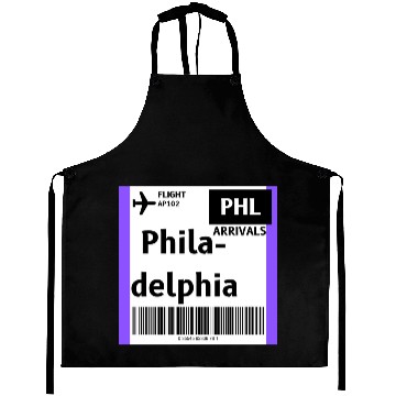 Discover airplane ticket philadelphia Aprons