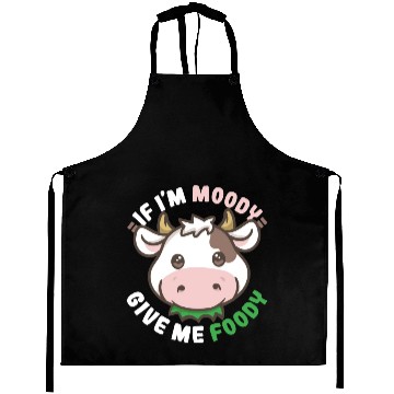 Discover Cow Farmer Kawaii retro Aprons