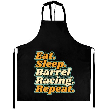 Discover Barrel Racing Barrel Racer Rodeo Western cute Aprons
