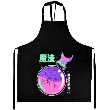 Discover Poison Magicat Aprons