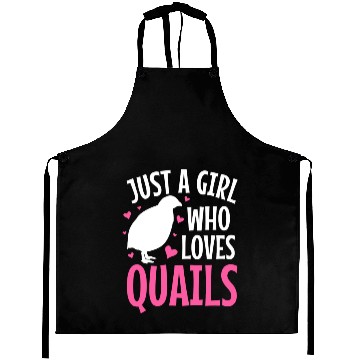 Discover Quails Quail Lover Aprons