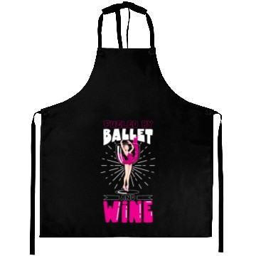 Discover Ballet Ballerina Dance Dancer Dancing Ballet Gift Aprons